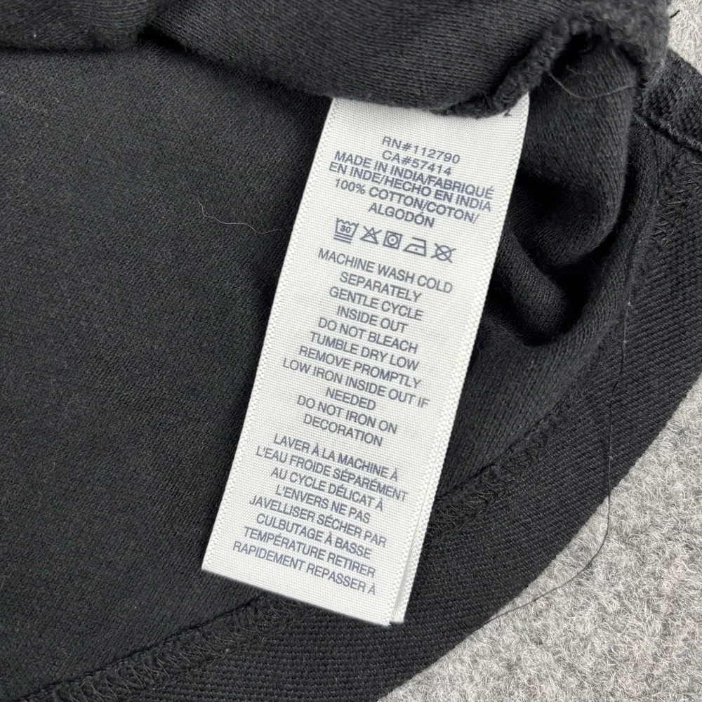 True Religion Polo Shirt Mens Xl Black Short Sleeve Logo Streetwear Skater Y2K